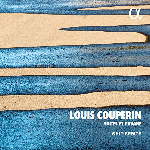 CD cover with abstract blue and beige striped background, text details.
