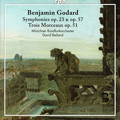 CD cover featuring a gargoyle statue overlooking a city landscape.