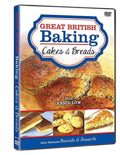 DVD case for "Great British Baking" with images of baked goods on the cover.