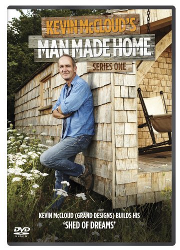 DVD cover featuring Kevin McCloud leaning against a wooden building.