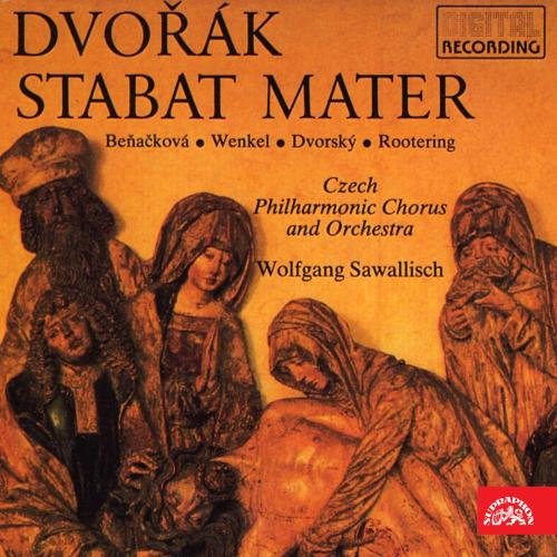 CD cover art featuring a sketch of mourning figures around a child.