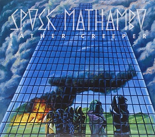 CD cover: “Father Creeper” by Spoek Mathambo, featuring a skyscraper and figures.