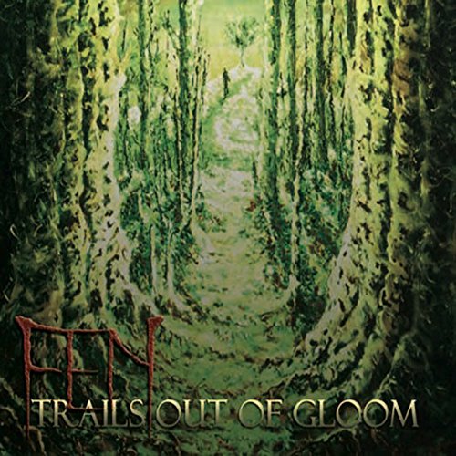 CD cover: a path receding into a dense, green forest with band logo.