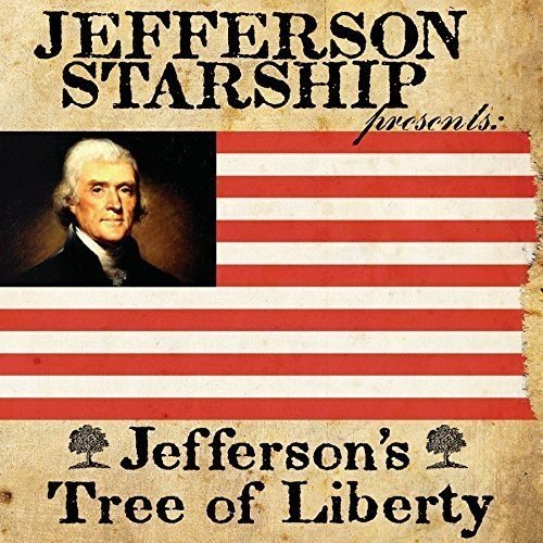 Album cover with Thomas Jefferson portrait, red and white stripes, and 'Tree of Liberty' text.