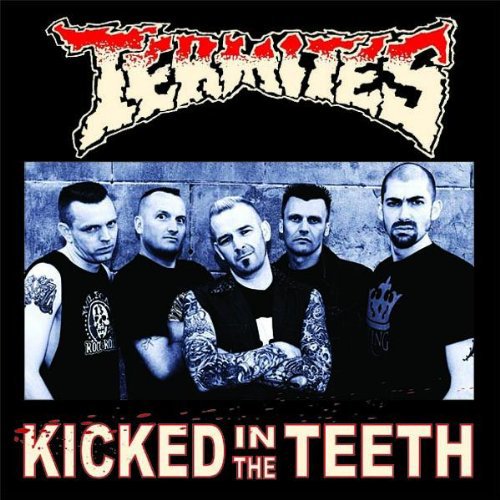 Album cover for Termites’ “Kicked In The Teeth” featuring a band photo.
