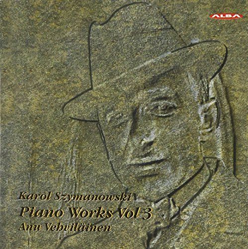 CD cover: carved stone portrait of a man wearing a hat.