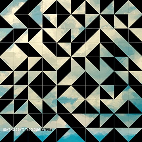 Album cover: geometric black and white triangles with cloud patterns.