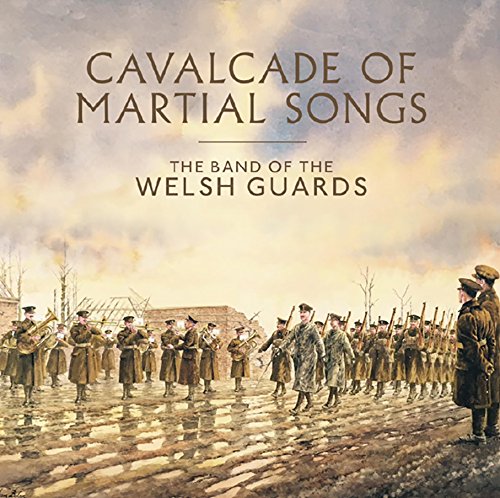 Album cover: soldiers in formation with band, rifles, and cloudy sky in the background.