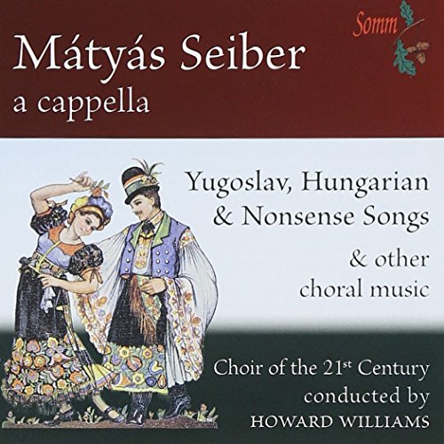 CD cover: folk dancers, text "Choir of 21st Century" and composer's name.