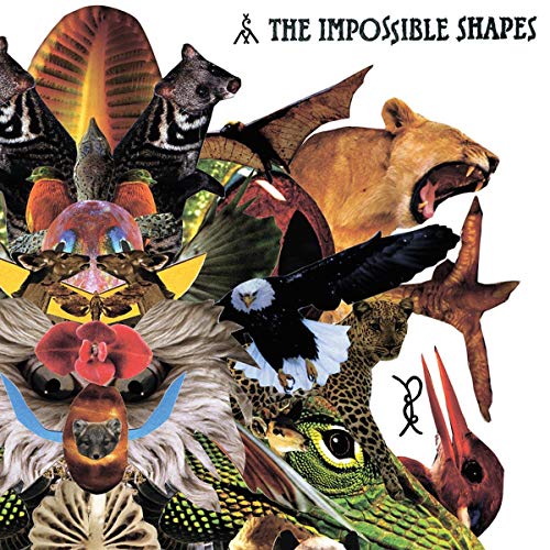 CD cover with a surreal collage of animals and botanical elements.