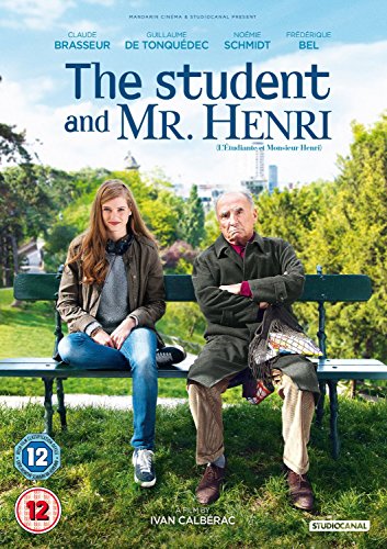 DVD cover: young woman and older man seated on a park bench.