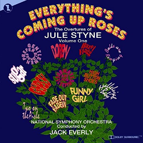 CD cover for "Everything Comes Up Roses" featuring floral artwork and show titles.