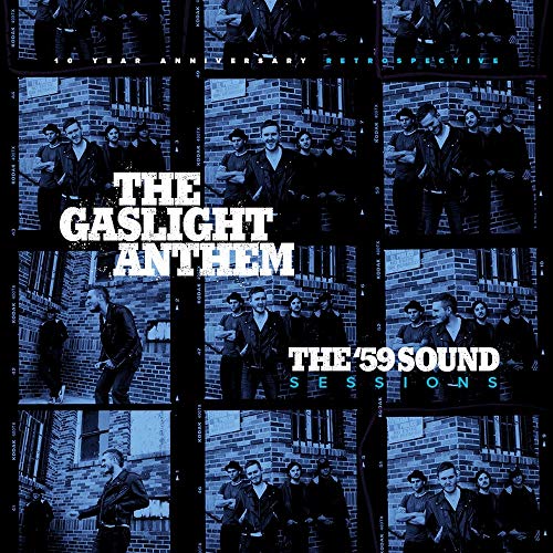 CD cover for The Gaslight Anthem's "59 Sound Sessions" with band photos.