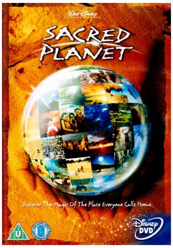 DVD cover for “Sacred Planet” featuring Earth imagery within a bubble.