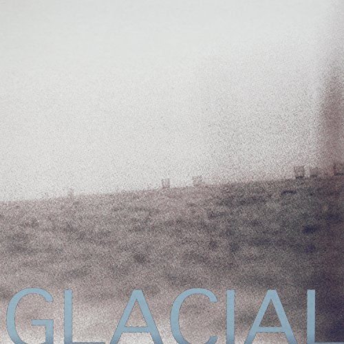 Album cover for Glacial - On Jones Beach, showing a grainy beach scene.