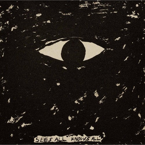 Black and white album cover featuring a large, stylized eye.