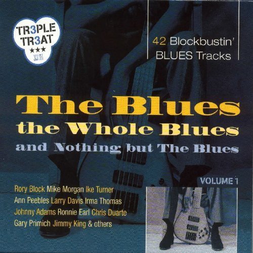 "CD cover with blue background, guitar image, and yellow and white text."