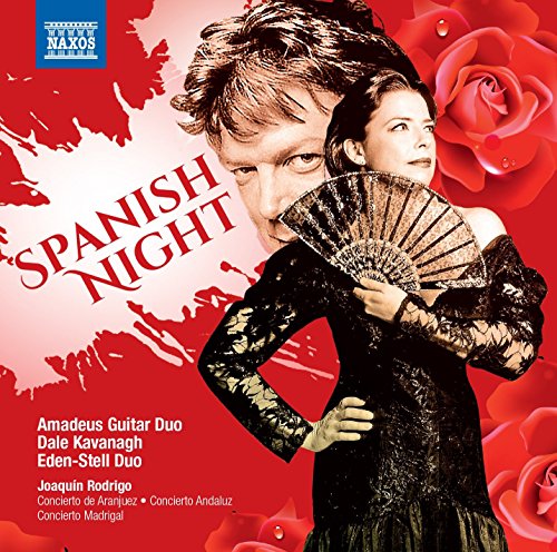 CD cover featuring a couple in Spanish attire with roses and a fan.