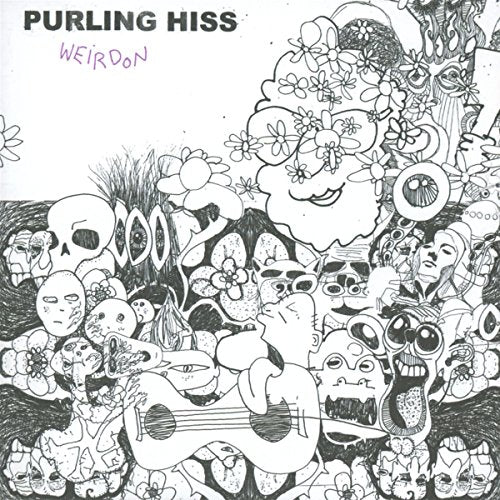 Black and white CD cover art with surreal, densely packed drawings.