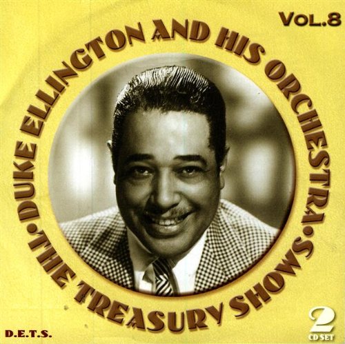 Yellow CD cover with a black-and-white portrait of Duke Ellington in a circular frame.