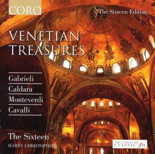 "CD cover featuring a grand, ornate church interior with arches and frescoes."