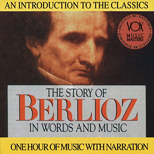 CD cover featuring a portrait of composer Hector Berlioz.
