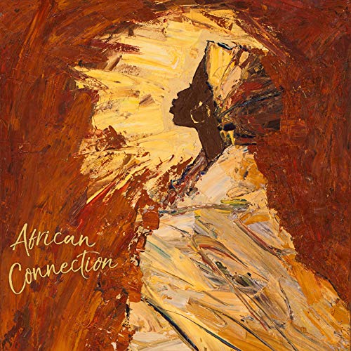 Painted profile of a Black woman with textured, warm-toned background.