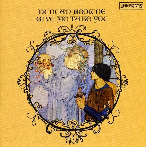 "CD album cover with medieval illustration of a man and woman surrounded by ornate frame."