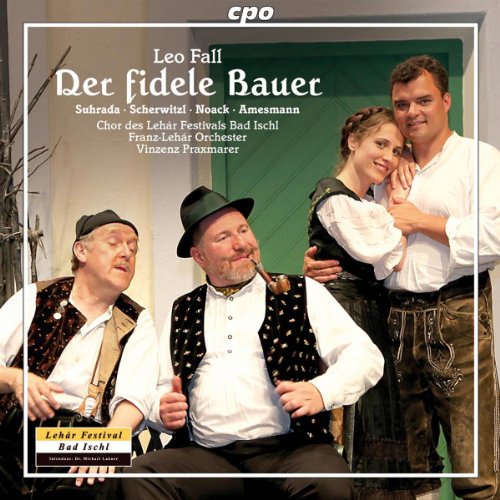 "CD cover featuring four people in traditional Austrian attire, posing together."