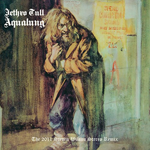Album cover with a painting of a man leaning against a wall, text above and below.