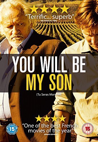 DVD cover for "You Will Be My Son" featuring two men in a field.