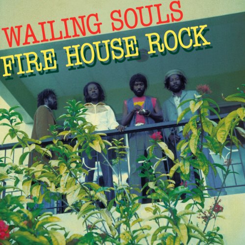 Album cover with four men on a balcony surrounded by plants.
