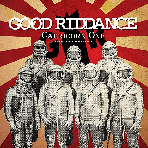 Good Riddance - Capricorn One" CD cover with astronauts in a vintage style.