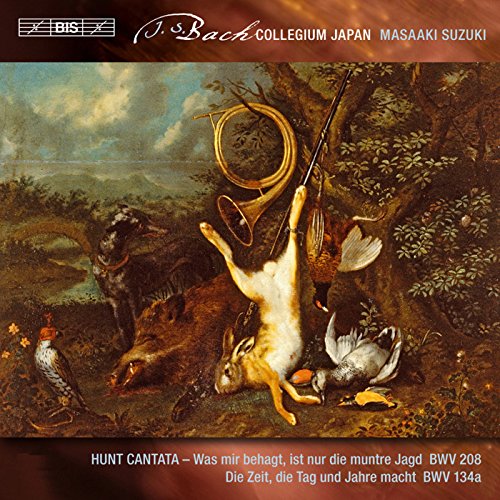 A CD cover featuring a hunting scene painting with a dead rabbit and birds.