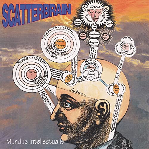 CD cover: a detailed illustration of a head with internal diagrams.