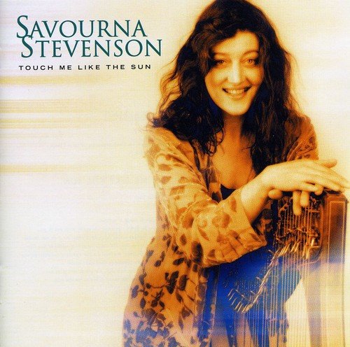 "CD album cover featuring Savourna Stevenson with a warm, sunny, and soft focus effect."