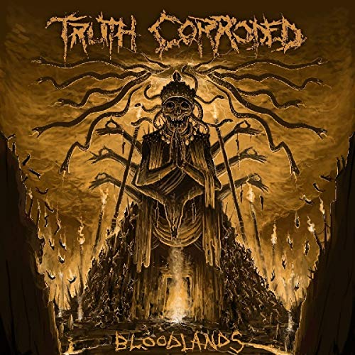 "Album cover art with a skeletal figure in robes, surrounded by dark, eerie atmosphere."
