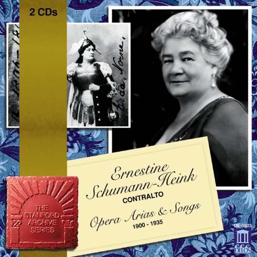 CD cover featuring portraits of opera singer Ernestine Schumann-Heink.