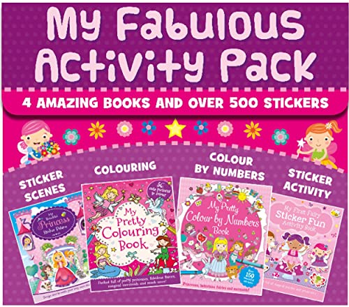 My Fabulous Activity Pack (With 4 Colour and Activity Books, and Over 500 Stickers!)