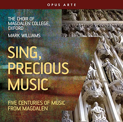 CD cover for “Sing, Precious Music” by Magdalen College Choir.