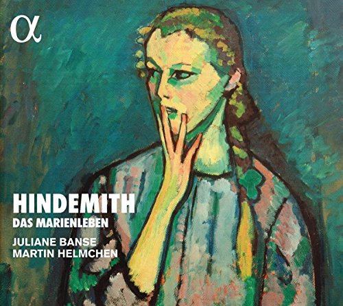 CD cover featuring a painting of a woman with hand on her chin.