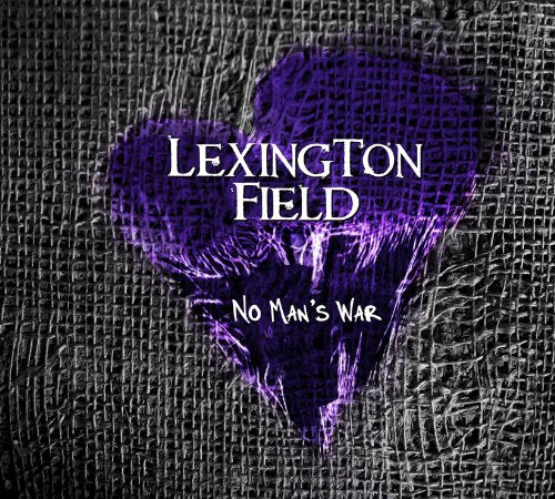 CD cover for Lexington Field’s “No Man’s War” with purple and black imagery.