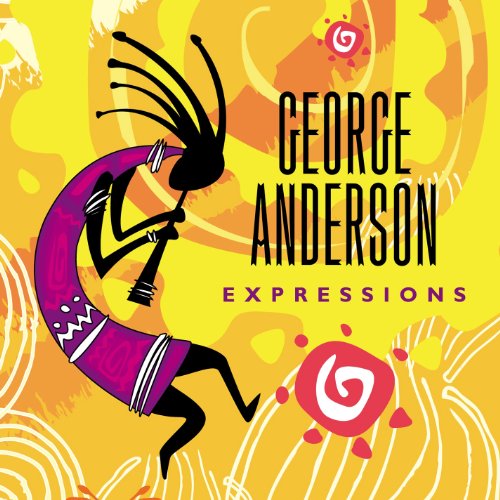 CD cover for George Anderson’s “Expressions” featuring stylized figure art.
