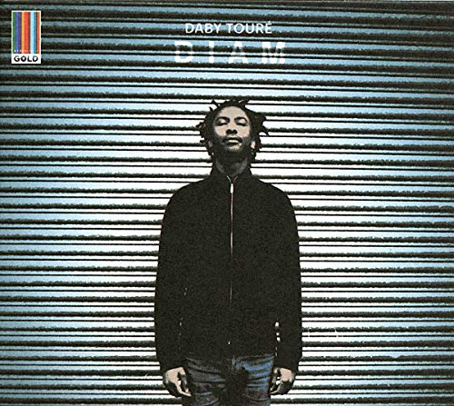 Album cover for Daby Toure’s “Diam” featuring a man in a jacket.