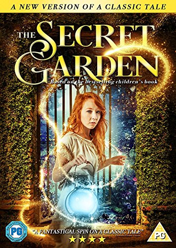 DVD cover for "The Secret Garden" featuring a young girl in a garden.