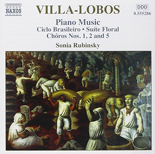 CD cover featuring a painting of people working together in a forest.