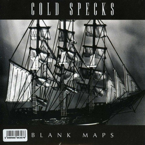 Black and white album cover featuring a detailed image of sailing ships.