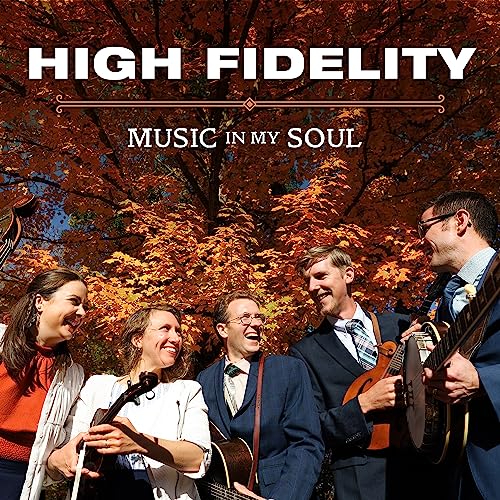 CD cover featuring a smiling folk band outdoors in autumn.