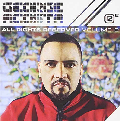 Album cover featuring a man in a red jacket against a colorful background.