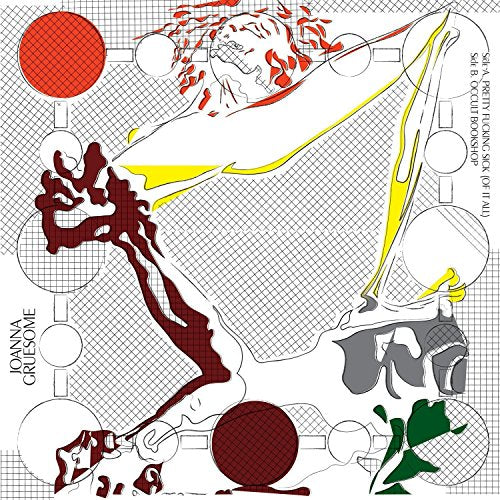 Record cover: abstract red and yellow shapes on a white background.